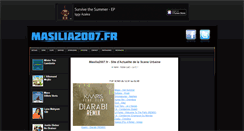 Desktop Screenshot of masilia2007.fr